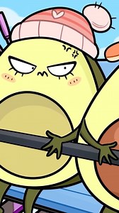 5.3K views · 67 reactions | Winter Escape with Ava and Cado! 略#winterfun #coldtimes #AvocadoCouple | Avocado Couple | Facebook