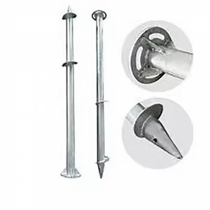 [Hot Item] Screw Pile Foundation Anchor Galvanized Ground Screw Pile for Solar Farm Mounting