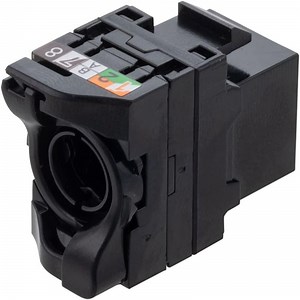 [Hot Item] CAT6A RJ45 Ethernet Network Cable Termination Module Toolless Keystone Jack