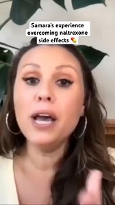 Overcoming naltrexone side effects: Samara’s experience 💊 #naltrexone #medicationassistedtreatment #thesinclairmethod #alcoholtreatment | Thrive Alcohol Recovery