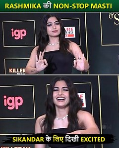 28K views · 423 reactions | Rashmika Mandana seems super excited for her upcoming film Sikandar with Salman Khan, she was seen enjoying the pap's attention at an award function. #RashmikaMandanna #NonStop #Masti #Fans #SalmanKhan | Bollywood Now | Facebook