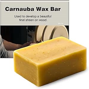 Carnauba Wax Paste - Paste Finish Wax - Buffing Compounds & Wax for Use Wood Buffing, High-Gloss Finish