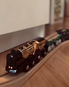 1K views · 16 reactions | Go on a fantastic journey with the 33630 Mighty Gold Action Locomotive. It really shines as it flies around your #BRIOWorld.  | BRIO | Facebook