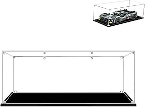 Acrylic Display Case for Lego (9X8-24H-Le-Mans-Hybrid-Hypercar) 42156 - Clear Display Box Showcase (Only Display Case)