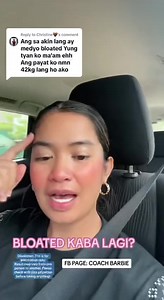 Bloated ka ba lagi? Para sayo ito 👇🏻👇🏻👇🏻 #belly #bellyfat #bigbelly #bellyproblem #videos #provita #weightlossguide #pcos30 #pcoscoachbarbie #fyp #reels | Xyrrine Caliva