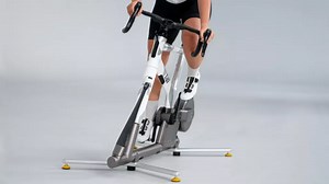 This new tilting exercise bike makes Peloton look like a toy