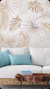 27 reactions | Beautiful, neutral palm leaf stencils make capturing that tropical vibe a breeze   Bermuda Breeze Stencil  Palmetto Leaf Stencil  Palm Frond Stencil #stencil #wallstencil #cuttingedgestencils #tropicalvibes #tropicalaesthetic #neutraldecor #neutralstyle #tropicalinteriors #beachhouse #stenciling #decorideas #palmleaves | Cutting Edge Stencils | Facebook