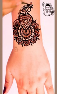 7.2K views · 110 reactions | Simple Karva Chauth mehndil Simple mehndi designs Front hand mehendi design Arabic mehndi designs | Mehndi Design | Facebook