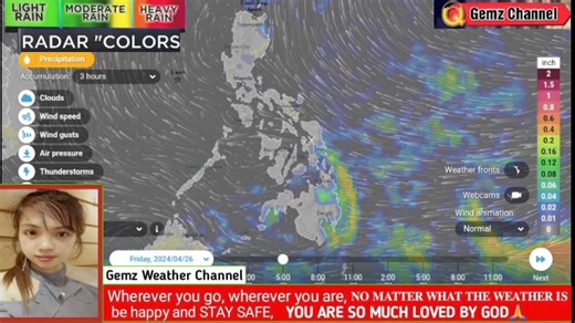 20K views · 921 reactions | Weather Update Today and FORECAST April 26, 2024 TINGNAN MGA LUGAR NA UULANIN NGAYON⚠️ For more details you can watch our video update❤ Keep safe po.. GODBLESS YOU ALWAYS❤ | Philippine Daily Weather Update | Facebook