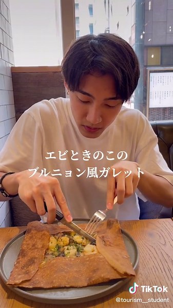 #観光学部の大学生 #ad #ハース池袋#池袋ランチ#パンケーキ#ガレット#池袋グルメ#池袋カフェ