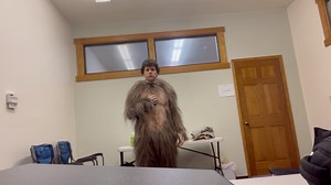 Jesse Eisenberg behind the scenes of SASQUATCH SUNSET See this weird and wonderful new movie at Melbourne International Film Festival and New Zealand International Film Festival this August | Umbrella Entertainment