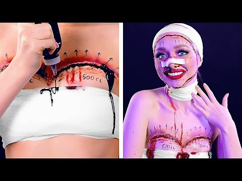 CREEPY SFX MAKEUP Tutorial To Do at Home