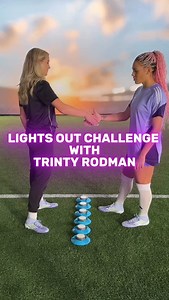 49 reactions | Trinity Rodman takes on the Lights Out Challenge  | Soccer.com | Facebook