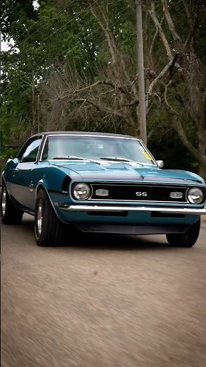 This 1968 Camaro SS 🤩 #musclecars #classiccars #chevrolet #camaro #camaross #ss