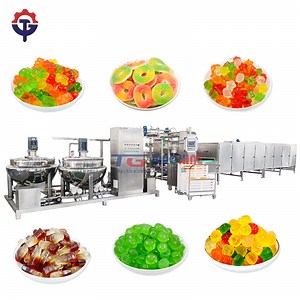 [Hot Item] Sweet Bean Making Machine Vitamin Gummies Candy Depositing Machine Jelly Candy Making Machine