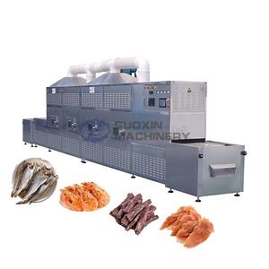 [Hot Item] Conveyor Belt Microwave Meat Dryer Sea Cucumber Shrimp Microwave Sterilize Drying Machine