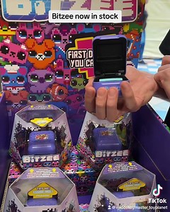 HOT ITEM ALERT!! Bitzee the Digital pet you can feel for real Now in stock www.midcotoys.com £32.99 Come and try it in store now!! Free demo and play With Bitzee you can experience a world of digital pets in the palm of your hand. Bitzee interactive pets respond to swipes, tilts, shakes and touch with sounds and reactions. Each of these Bitzee virtual pets starts as a baby. Teach Your Cyber Pet Like real pets, Bitzee virtual pets need love and care to grow. When adult Bitzee digital pets evolve 