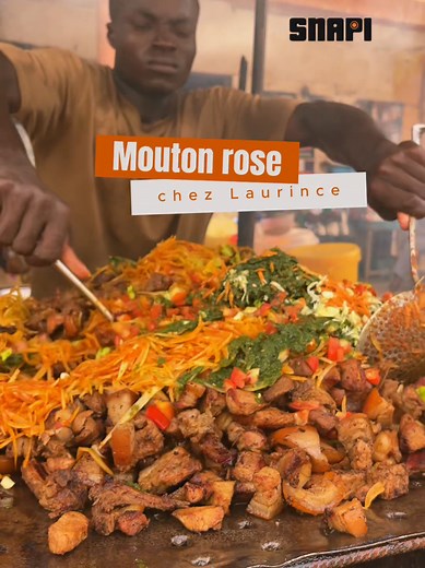 Famille, regardez-moi ce bon PorcOdjoh chaud !!! 🍖🔥 C’est travail de #Laurince hein❗️ Le genre de viande qui te fait parler anglais tellement c'est doux ! 🤤✨ À ton avis, dans quelle commune se trouve son restaurant ? #snapifood #BonsplansAbidjan #food #babi