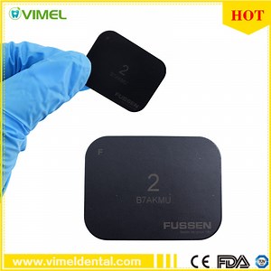[Hot Item] Portable Dental Phosphor Imaging Plate X-ray Scanner Medical Radiovisograph Digital Sensor Rx Match Plate 2# Fussen
