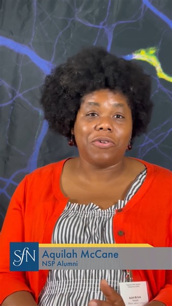 Hear directly from an NSP Scholar! Find the mentoring you need and gain a supportive community dedicated to your professional success as an underrepresented postdoc or graduate student in neuroscience. Submit your application for the Neuroscience Scholar Program by Wednesday, February 14! ▶️ https://bit.ly/3iImLeh | Society for Neuroscience | Facebook