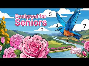 Anima Color for Seniors (by Candy Mobile) IOS Gameplay Video (HD)