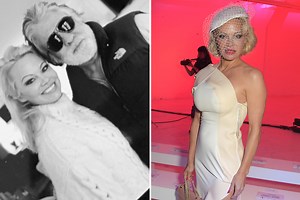 Pamela Anderson was dumped by her husband via text message