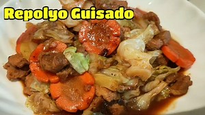 Repolyo Guisado, Simple pero Ang Sarap!! #ulam #lutongbahay #repolyo #cabbagerecipe | Kusina ni Abyang