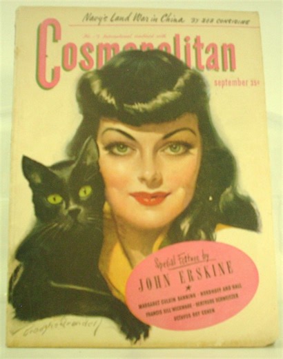 Amazon.com: Cosmopolitan Magazine From September 1945 (hearst international combined with cosmopolitan): frances whiting: Libros