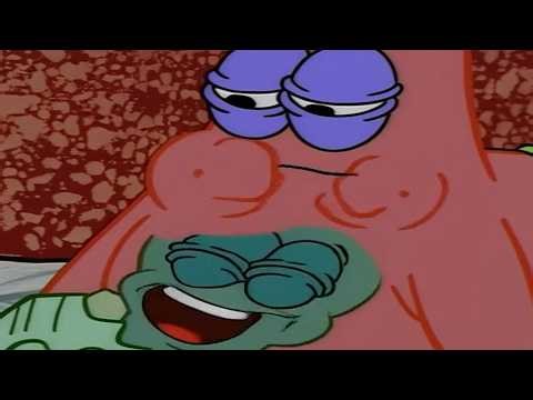 SpongeBob Season 1, Episode 23 "Squidward the Unfriendly Ghost", but it's ruined by AI