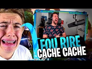 Poor Michou, Laughing Crazy on this Hide and Seek map with Team Crouton on Fortnite Creative