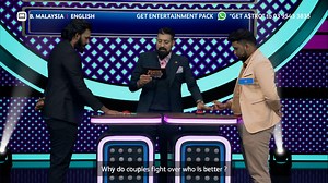 “Why do couples fight over who is better?” Uh-oh, we’ve got a hot...