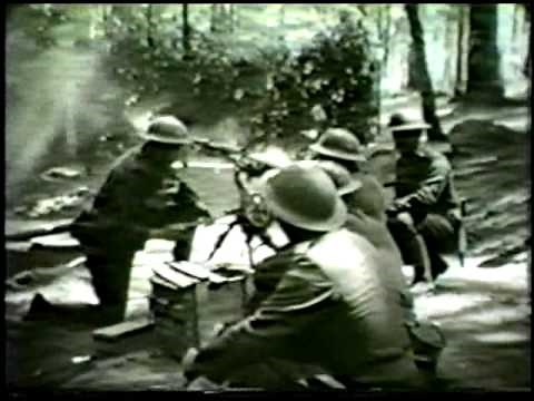 Hotchkiss 8mm M1914 Firing