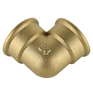 [Hot Item] 1/2" Brass Pipe Fittings Female to Female Elbow with Bsp Thread