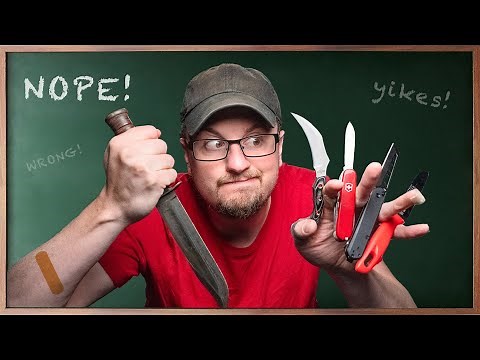 Top 10 Knife fails and how to avoid them! 😮🔪