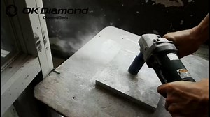 OKDIAMOND Diamond Core Drill Bits for Hard Stone Concrete Marble Granite Brick Laser Welded Masonry Coring Dry or Wet Hole Saws 1-1/2 in