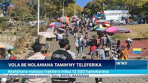1.6K views · 109 reactions | VOLA BE NOLANIANA TAMIN'NY TELEFERIKA Ahafahana mahazo trakitera miisa 12 500 hamokarana | Tia Tanindrazana | Facebook