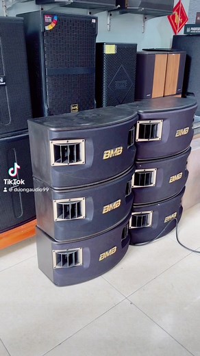 Test loa BMB 450c bãi xịn hàng đẹp, tem hơi xước thay tem mới lại đẹp ngay | Dương Audio