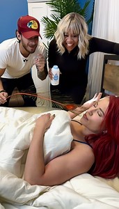 10K views · 54 reactions | She got baby powder in the face I was sleeping when my friends played this trick on me with baby powder. I had no clue! | The Jenn Show | Facebook