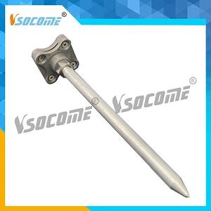 [Hot Item] Earthing Systems Air Terminal for Lightning Aluminium Rod Terminal with Base