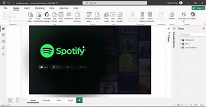 Spotify Data Analytics Dashboard with Power BI | Rehan Khan posted on the topic | LinkedIn