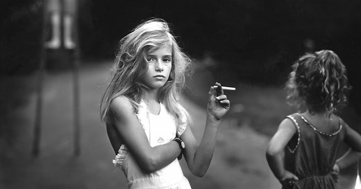 "Candy Cigarette" (1989) by Sally Mann