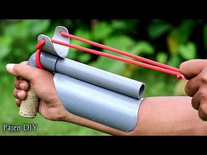 DIY Slingshot - How To Create A Powerful PVC Slingshot - Pajen DIY