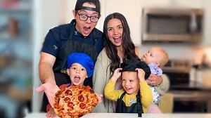 4.6K views · 12 reactions | The EASIEST Homemade Family Pizza! | Chris & Che Media | Facebook