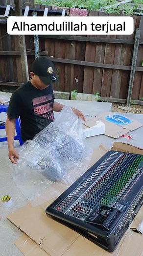 Alhamdulillah mixer Yamaha Mgp32x #fyp #rell #mixeryamahamgp32x #putraperdana | Putra Perdana