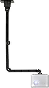 Mini Projector Ceiling Mount, Wall Mount Holder for Pico Projector, Portable Projector and Any Projector with 1/4''-20 Female Screw Interface.
