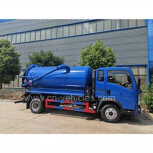 [Hot Item] HOWO 10 T Sewagae Tanker Sewer Sucking Cleaning Truck