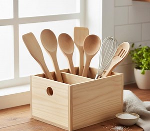 DIY Utensil Caddy - Digital Woodworking Plans (beginner Friendly) - Etsy Canada