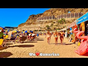 Canary Islands Beach Life 2022 Playa de Amadores | We❤️Canarias