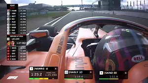 Qualifying went right down to the wire at the Nurburgring 😱👀 | F1