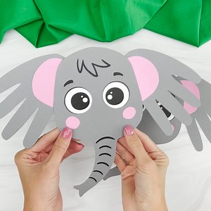 18K views · 36 reactions |  Elephant Handprint Craft ️ Get the printable template on the blog | Simple Everyday Mom | Facebook